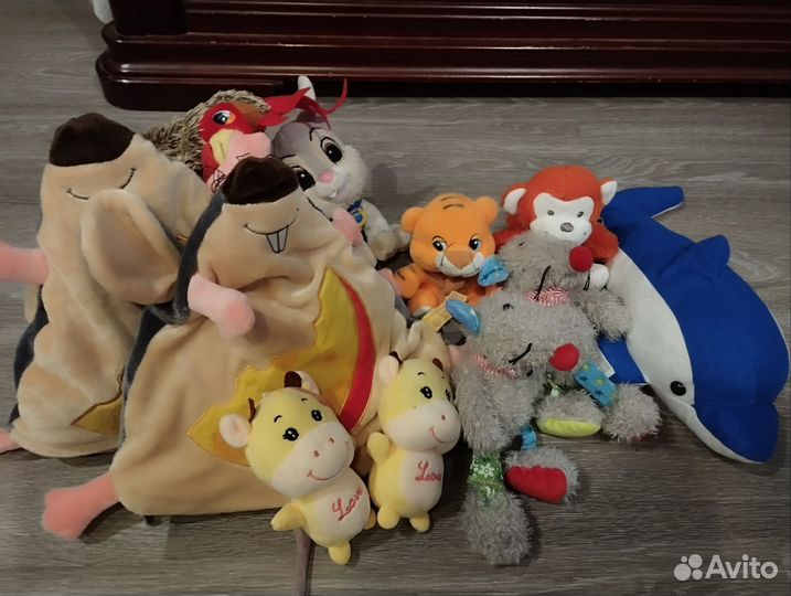 Мягкие игрушки пакетом
