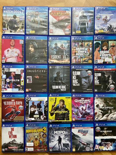 Игры Ps4 (Продажа, обмен)