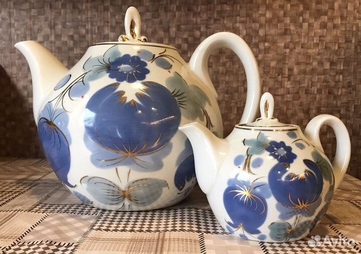 Набор чайников, гфз СССР, 3 шт