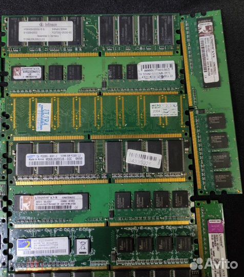 Оперативная память 32 шт. Не проверялись