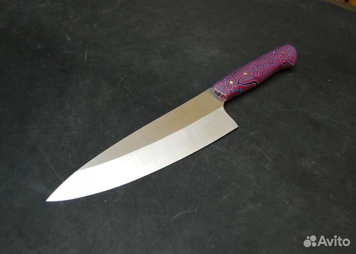 Набор ножей для кухни, трио, нержавеющая AUS10co