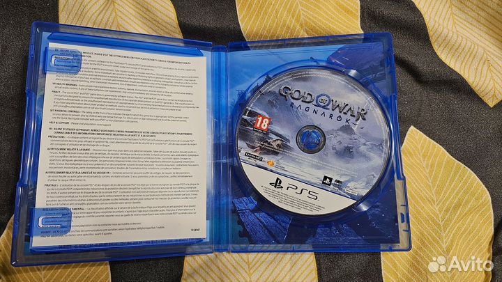 Got of war ragnarok ps5 диск на русском языке