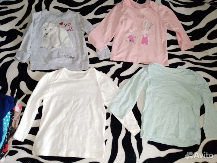 Вещи пакетом для девочки 86-92