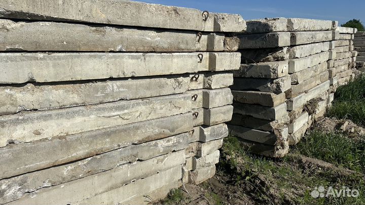 Плиты дорожные 3х1.75 бу