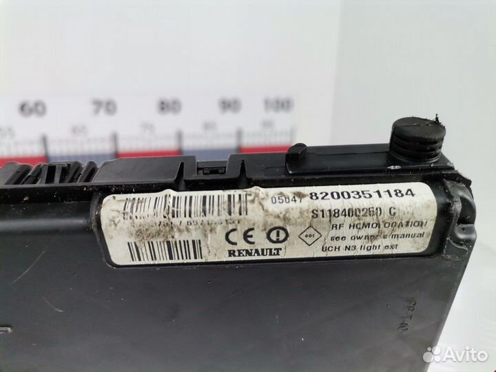 Блок комфорта для Renault Scenic 2 8200351184
