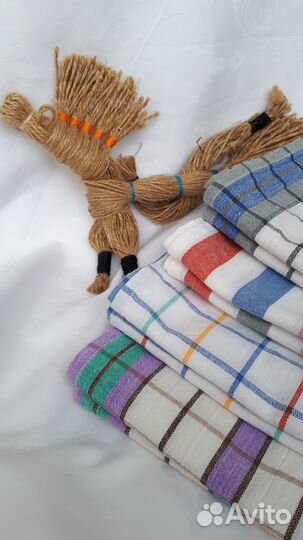 Кухонные полотенца хлопко-лен