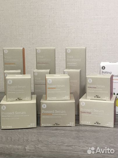 Blithe сплэш-маски, эссенции, крем-сыворотки