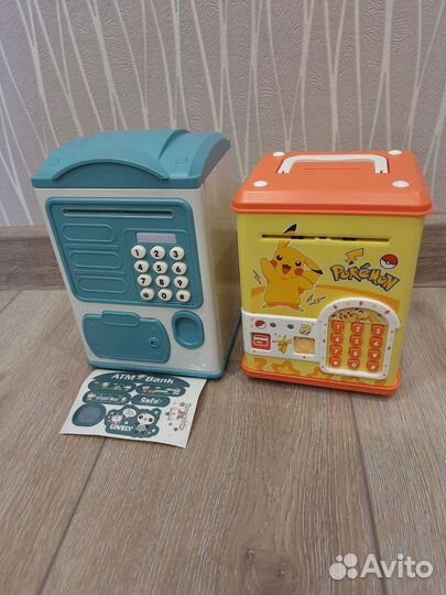 Детская копилка, сейф, банкомат