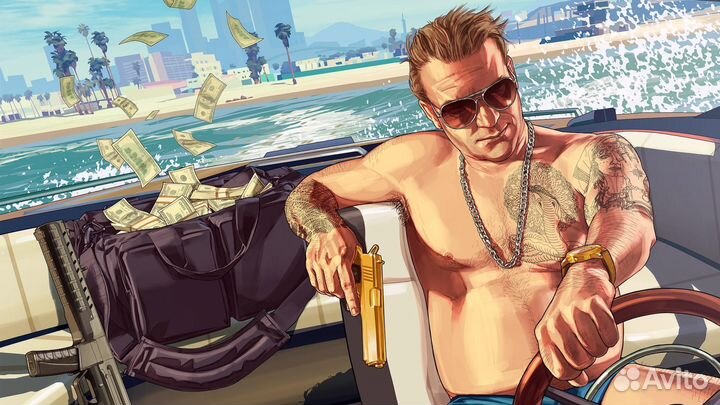 Grand theft auto 5 для PS4 и PS5