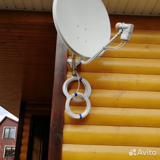 Установка Триколор тв, НТВ-плюс, 4G интернет Wi-Fi