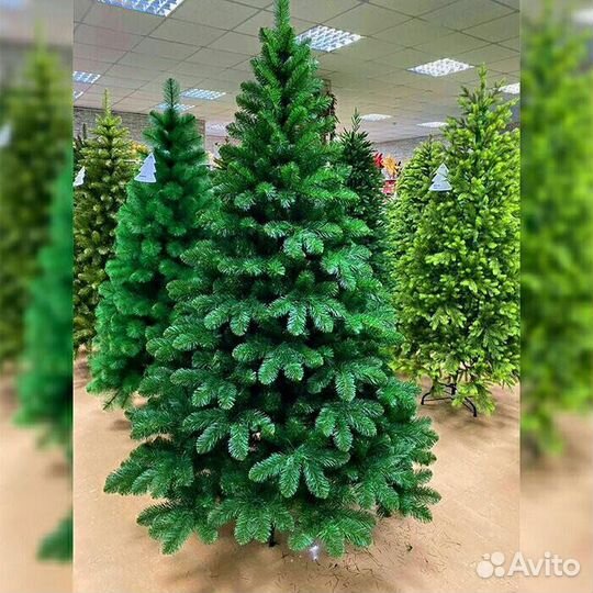 Искусственные елки. Гирлянды. Игрушки