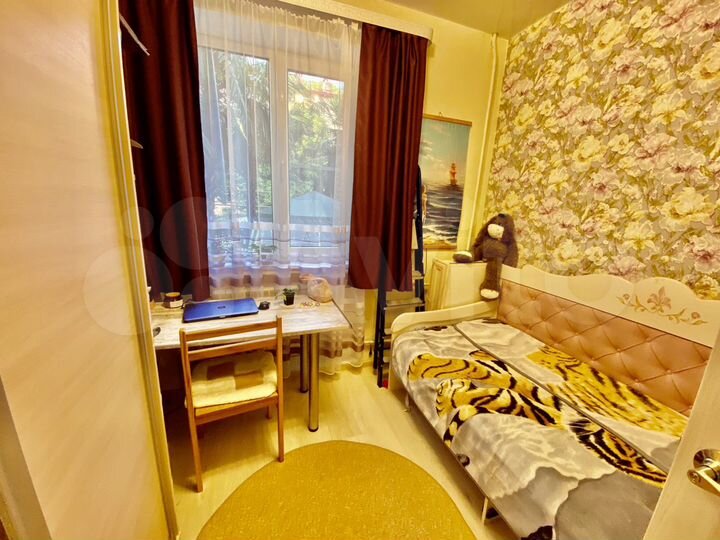 3-к. квартира, 46 м², 1/4 эт.