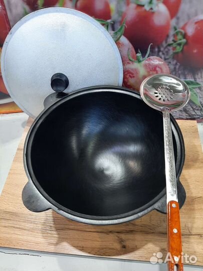 Казан чугунный узбекский