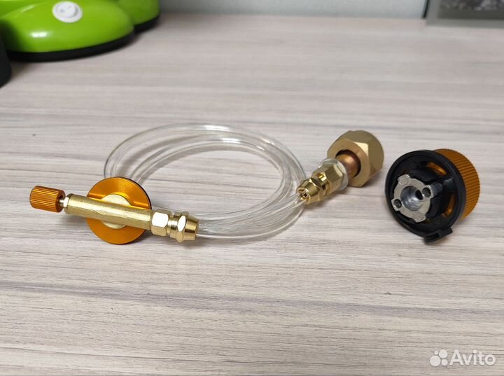 Адаптер для заправки газового баллона