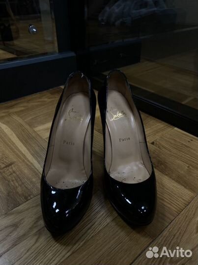 Туфли christian louboutin 39