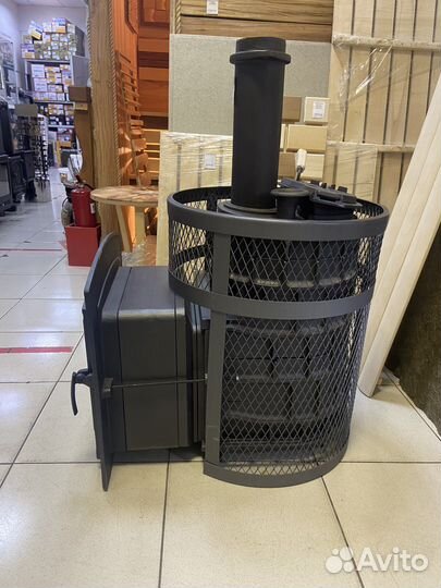 Чугунная печь для бани Гефест Авангард 24м3