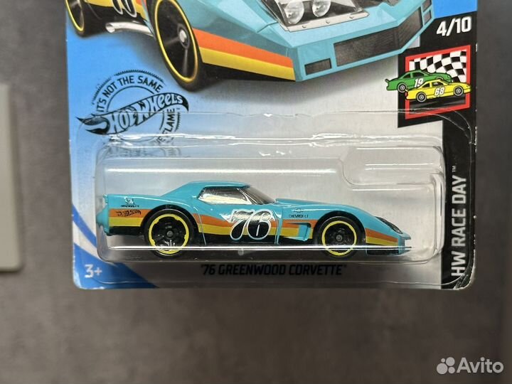 Hot wheels 76 greenwood corvette / hw race day