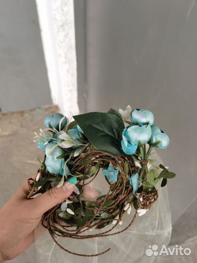 Цветочный ободок