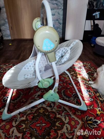 Детские качели шезлонг