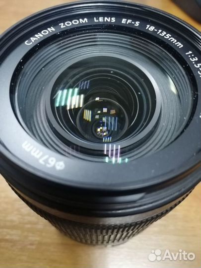 Canon ef s 18 135mm f 3.5 5.6 IS STM (почти новый)