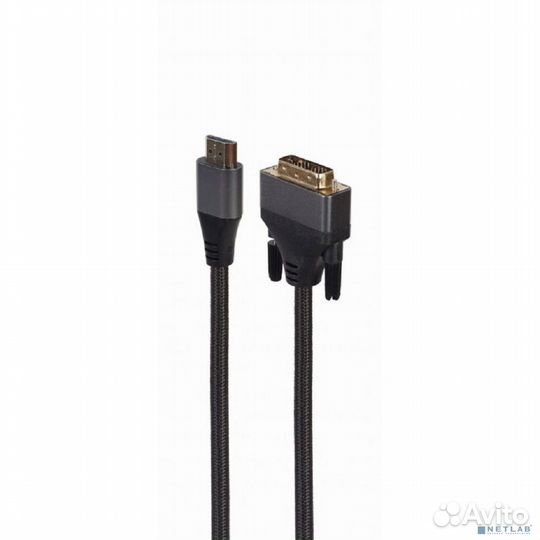 Cablexpert Кабель hdmi-DVI, 4K, 19M/19M, 1.8м, sin