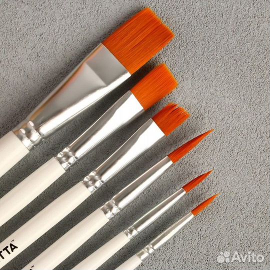 Набор кондитерских кистей «Конфинета», 6 шт