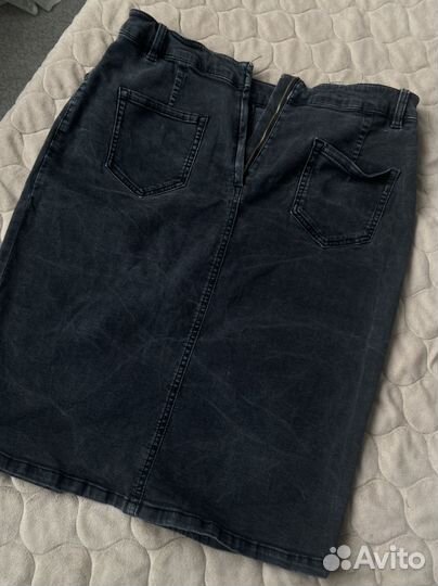 Джинсовая юбка