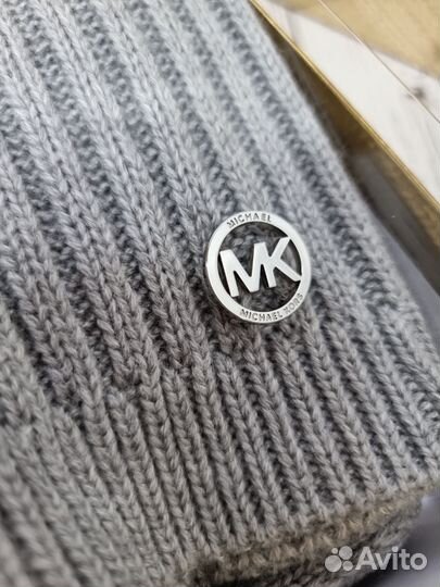 Женский комплект Шапка шарф перчатки Michael Kors