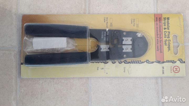 Кримпер (инструмент дляобжатие разьемов)