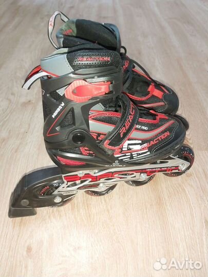 Коньки роликовые детские раздвижные 36 размер