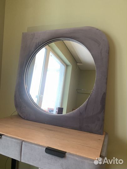 Зеркало орматек велюр с подсветкой