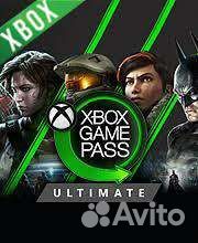 Xbox Game Pass Ultimate на 1,3,5,9,13 мес
