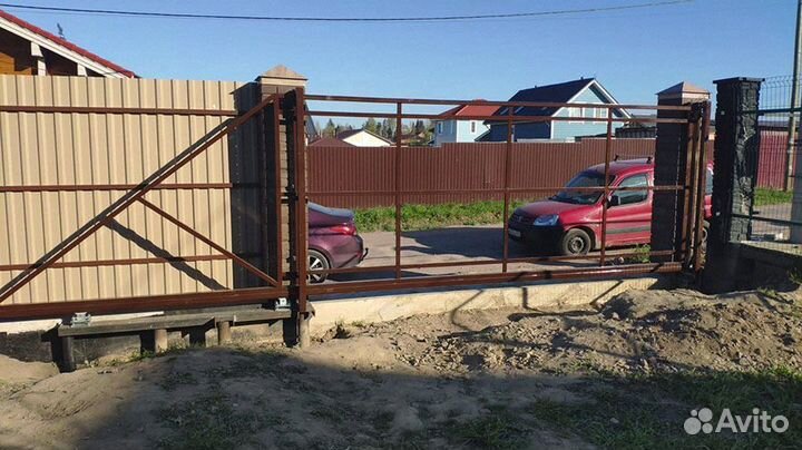 Откатные ворота