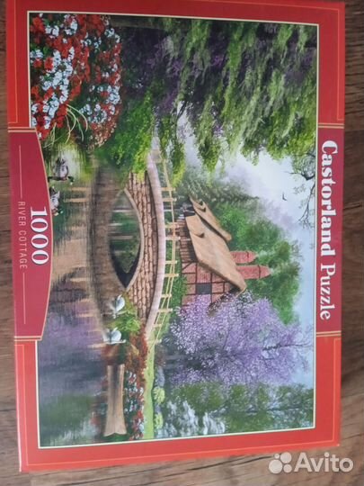 Пазл картина и рамка