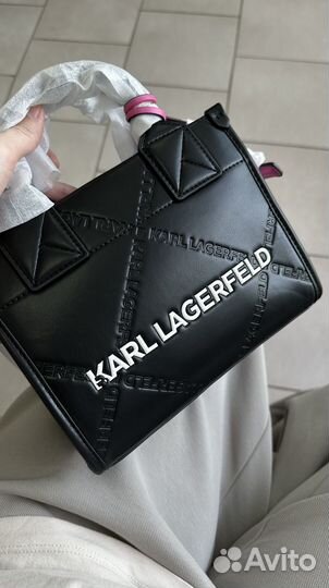 Сумка женская Karl Lagerfeld оригинал, черный