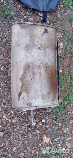 Задняя банка глушителя