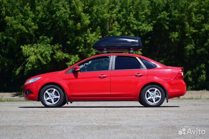 Автобокс на крышу Turino Compact (360 л) черный