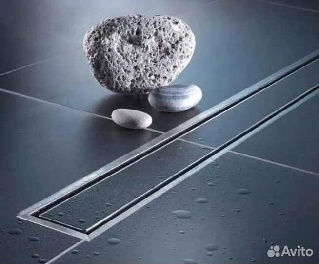 Трап для душа двухсторонний 400,500,600,700,800мм