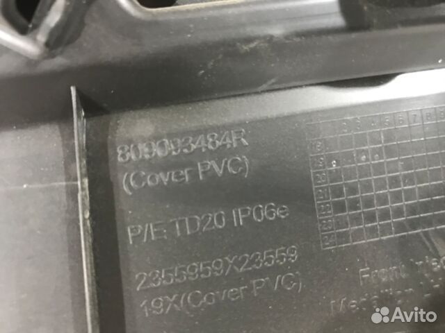 Обшивка двери передняя левая renault arkana 1.3 2W