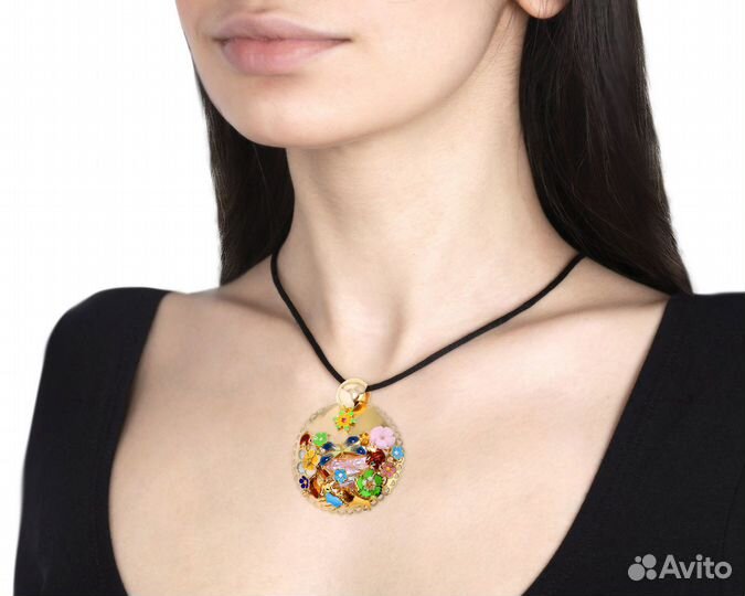 Золотой кулон Roberto Bravo Noahs Ark