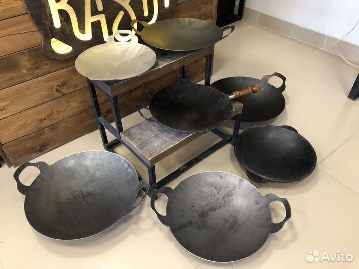 Саджи чугунные, стальные, из нерж. стали