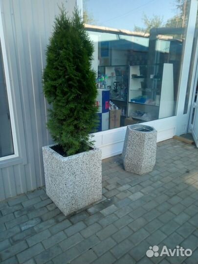 Бетонные вазоны / ограничители / урны / скамейки