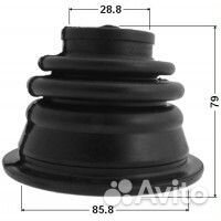 Пыльник шрус внутренний левый (85 8x79x28 8) компл