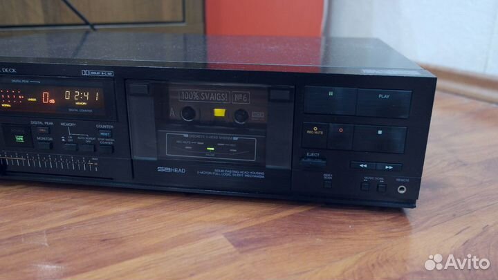 Кассетная дека JVC KD-V6