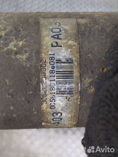 Кардан Toyota RAV 4, 2006