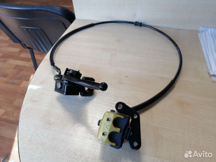 Тормоз передний в сборе (торм. цилиндр; шланг; суп