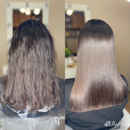 Кератин / ботокс / полировка / холодное восст