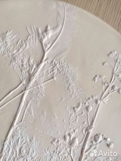 Панно на стену ботанический барельеф