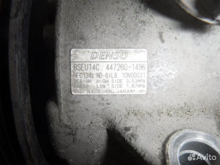 Компрессор кондиционера Toyota Corolla 151 1ZR