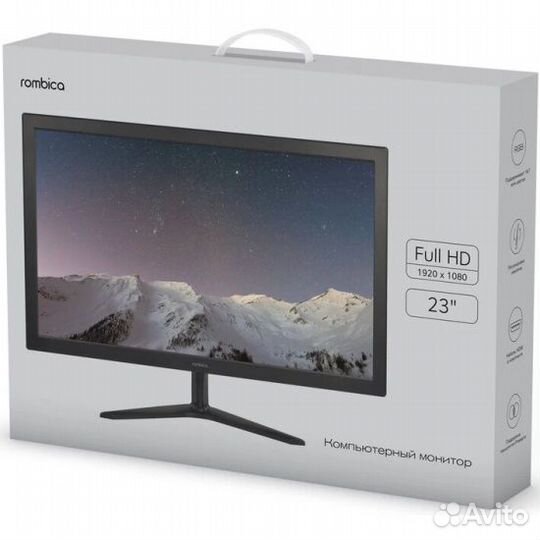 Монитор Rombica SkyView 23 - Новый Гарантия 1 год